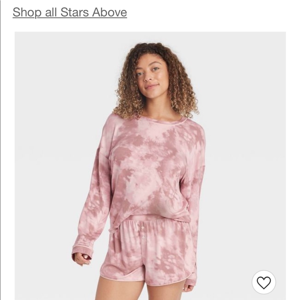 Tie dye sleep set